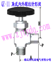 QZ-11 ��ʽ��(n��i)���ݼy����yQZ-11 Femals-Male Screw and Angle Pattern Needle Valve